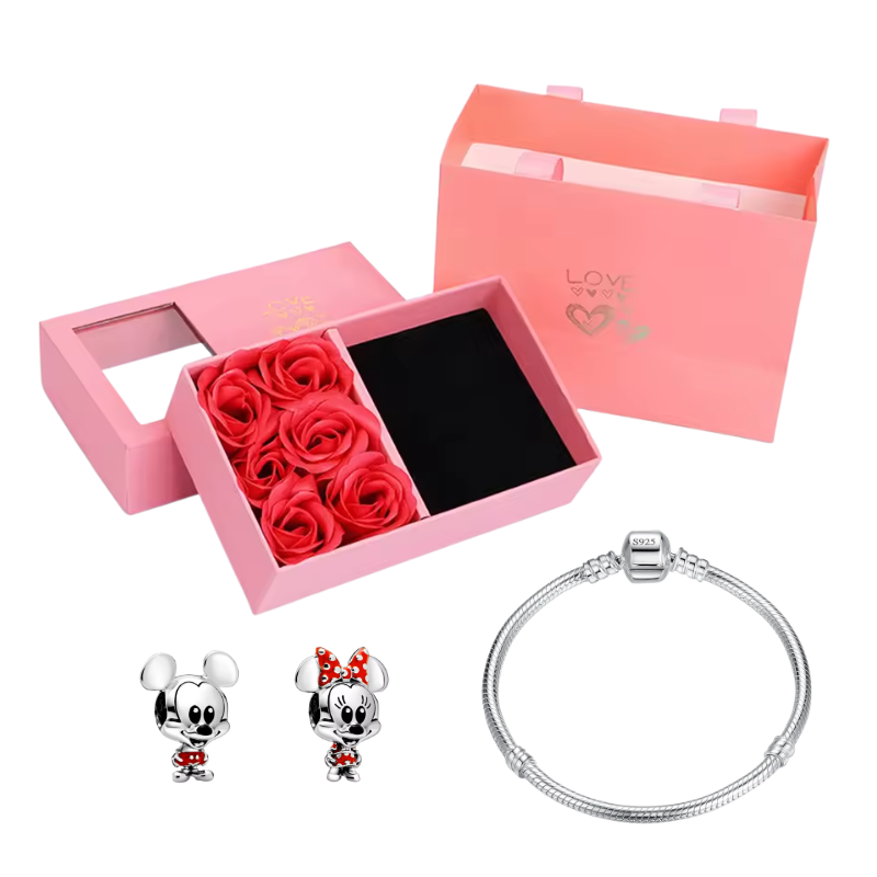 Pulsera Unión Mickey & Minnie-Edición exclusiva