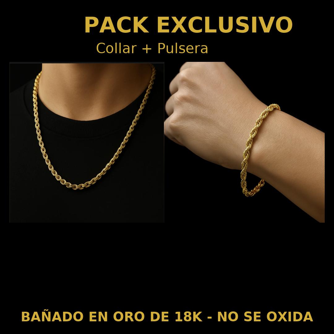 CORDÓN+BRAZALETE LUXE®