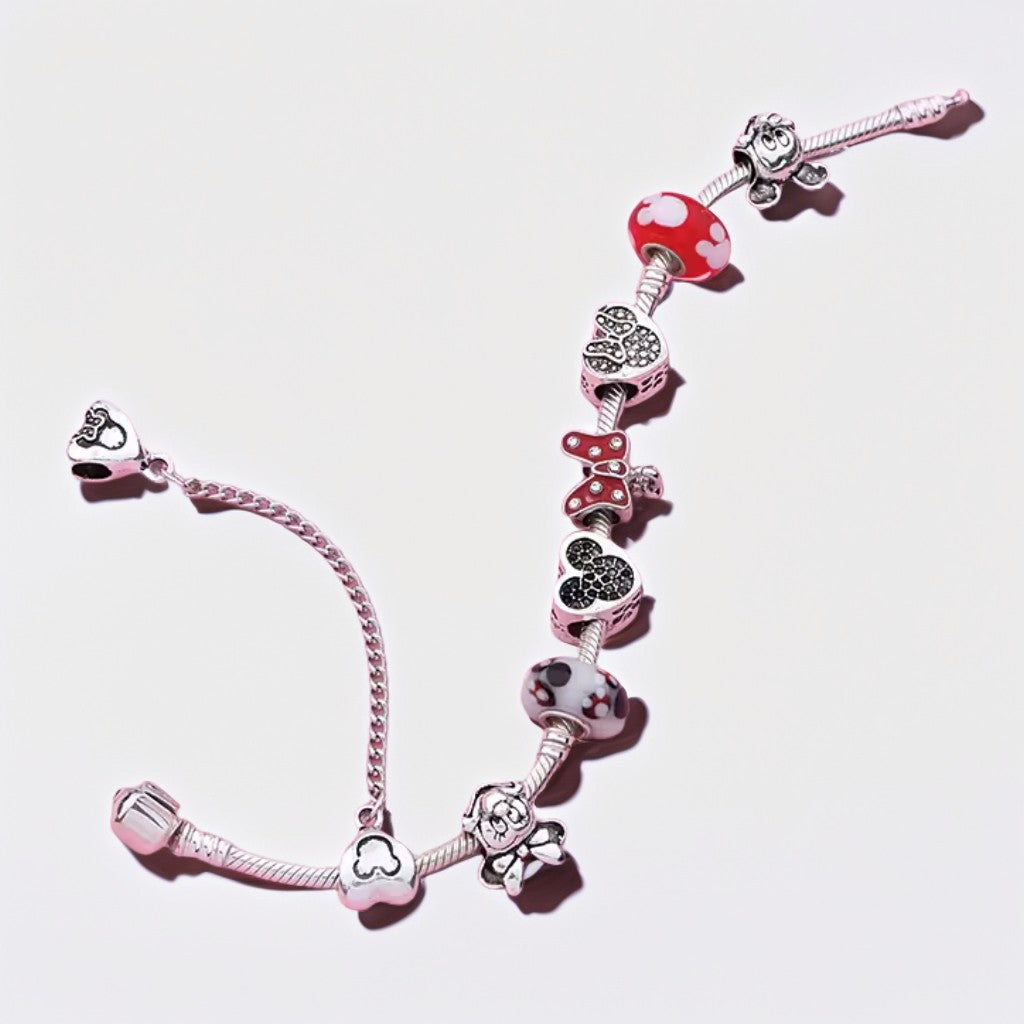 Pulsera Amor Mickey y minnie-Edición exclusiva