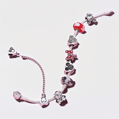 Pulsera Amor Mickey y minnie-Edición exclusiva